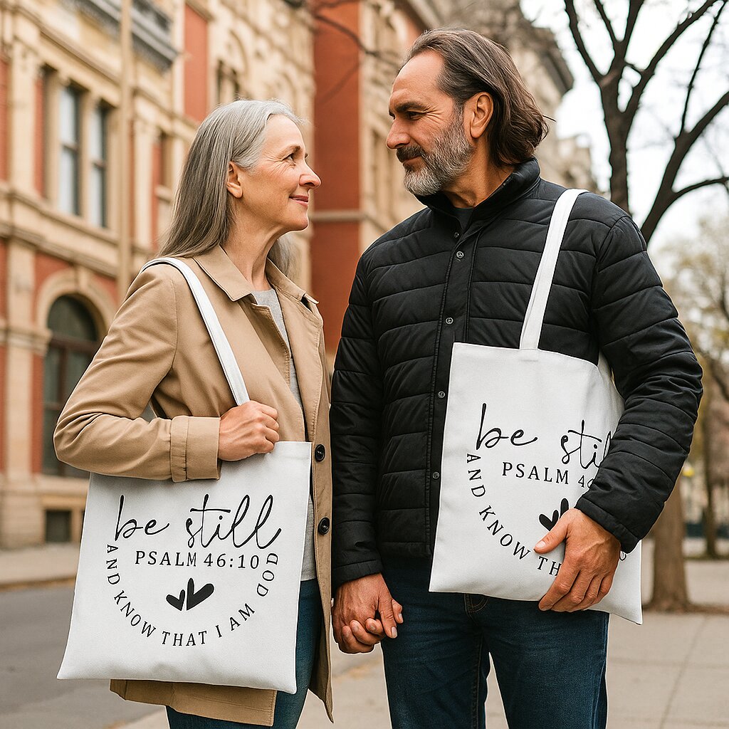 Stillness And Love Tote Bag